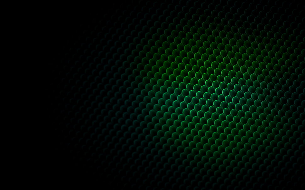 green textile HD wallpaper