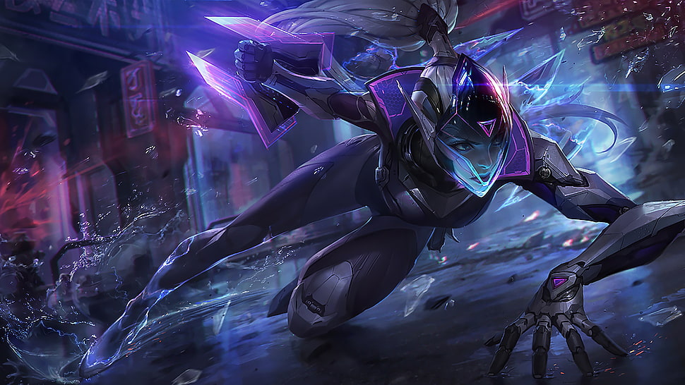 League of Legends Project Vayne HD wallpaper