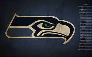 Seattle Seahawks logo HD wallpaper
