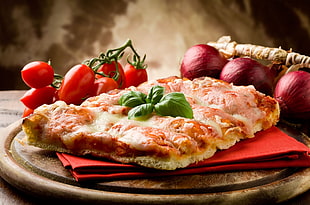 Pizza,  Tomato,  Onion,  Tasty HD wallpaper