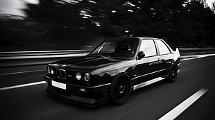 black BMW sedan, BMW, BMW M3 , car, Germany HD wallpaper