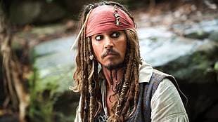 Captain Jack Sparrow from Pirates of the Caribbean, movies, Jack Sparrow, Pirates of the Caribbean, Johnny Depp