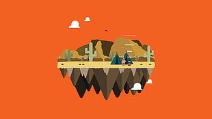 character beside tents game application