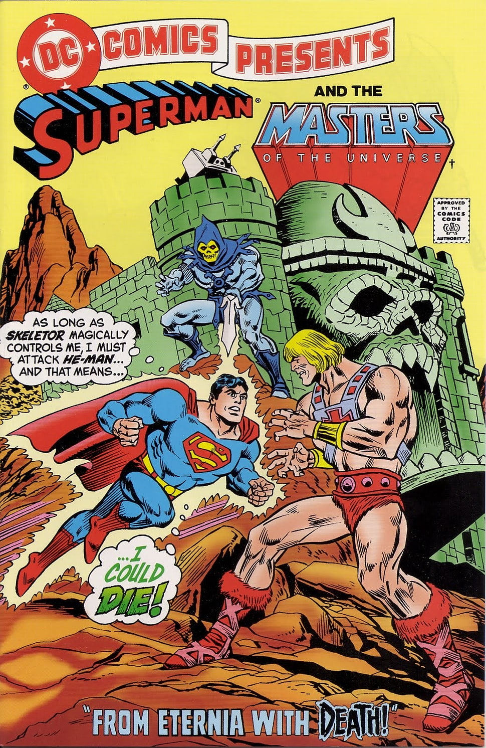 DC Comics Superman comic book, He-Man, He-Man and the Masters of the Universe, Skeletor, Superman HD wallpaper