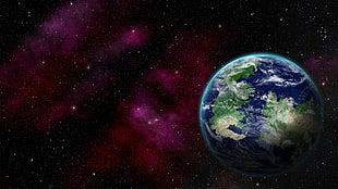 Earth wallpaper, space, planet, world