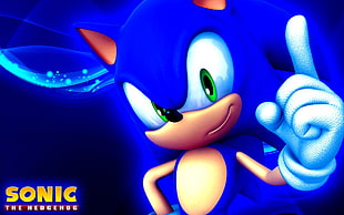 Sonic the Hedgehog digital wallpaper, Sonic, Sonic the Hedgehog