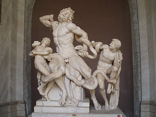 Hercules statue, penis, Laokoon HD wallpaper