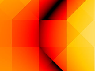 orange and yellow illustration