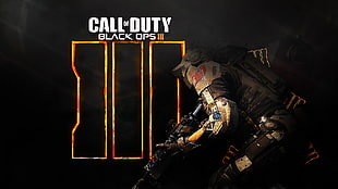 Call of Duty Black OPS III digital wallpaper