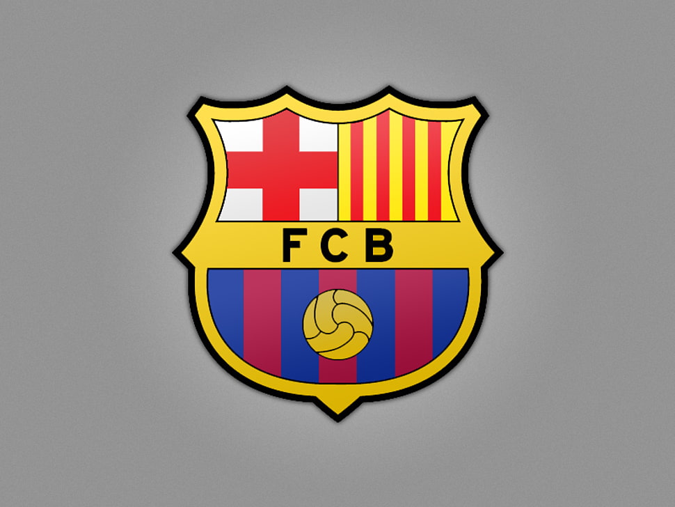 FC Barcelona logo HD wallpaper | Wallpaper Flare
