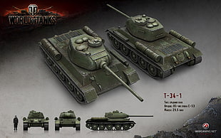 gray and black car engine bay, World of Tanks, tank, wargaming, T-34