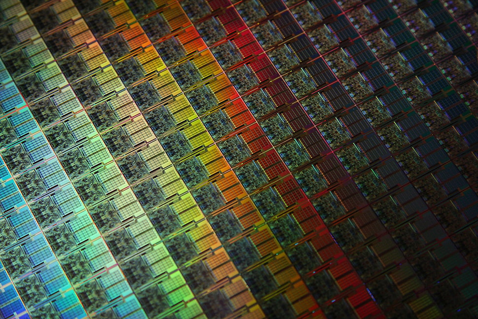 polarized sheet, wafer, CPU HD wallpaper
