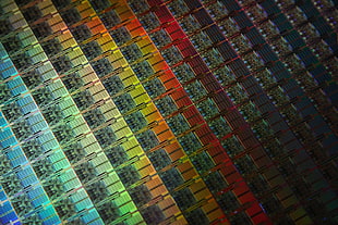 polarized sheet, wafer, CPU HD wallpaper