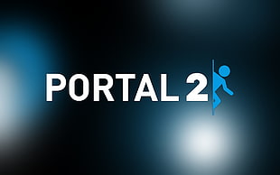 portal 2 logo HD wallpaper