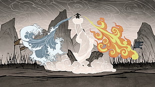 Avatar digital wallpaper, Avatar: The Last Airbender, Nickelodeon