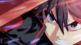 black haired male anime character wallpaper, Kill la Kill, Matoi Ryuuko