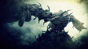 tree monster digital wallpaper, Demon's Souls, video games