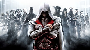 Assassin's Creed digital wallpaper, Assassin's Creed II, video games, Assassin's Creed, Assassin's Creed: Brotherhood HD wallpaper