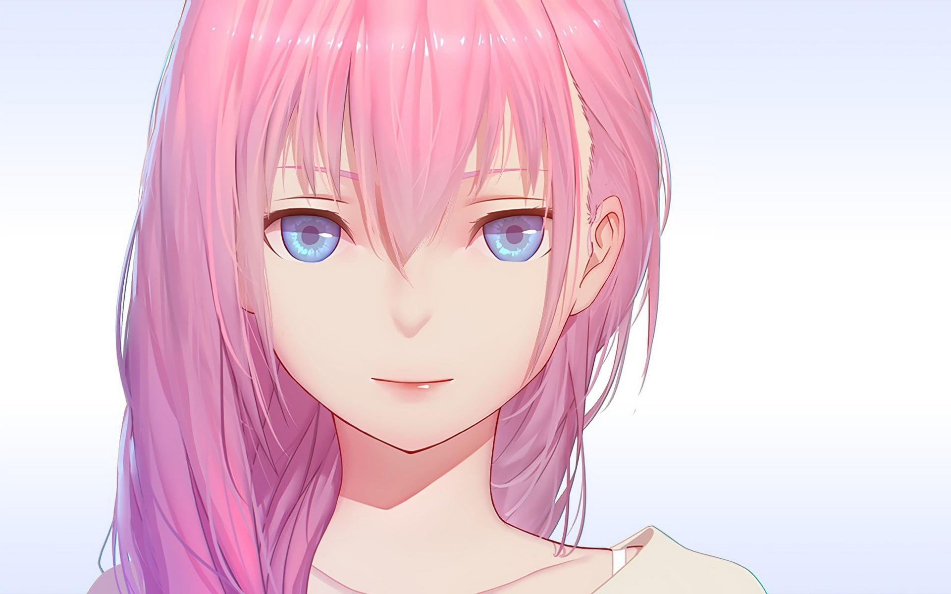 Anime girl pink hair HD wallpapers  Pxfuel