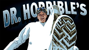 Dr. Horrible's poster, Dr. Horrible, Dr. Horrible's Sing Along Blog, mash-ups, Neil Patrick Harris HD wallpaper
