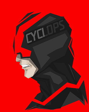 Cyclops painting, Bosslogic, Cyclops, Marvel Comics HD wallpaper
