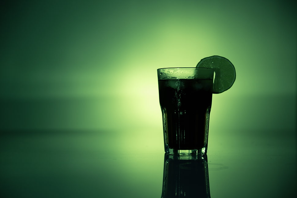 clear drinking glass HD wallpaper