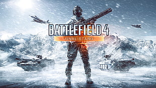 Battlefield 4 Final Stand game poster, Battlefield 4, Battlefield, video games