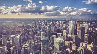 cityscape, cityscape, skyscraper, Toronto HD wallpaper