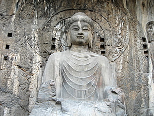 Gautama Buddha statue HD wallpaper