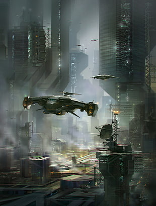 digital game wallpaper, science fiction