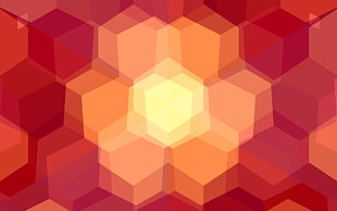 hexagon, abstract HD wallpaper