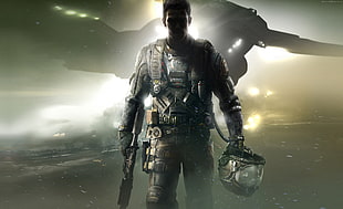 Chris Redfield from Resident Evil game HD wallpaper