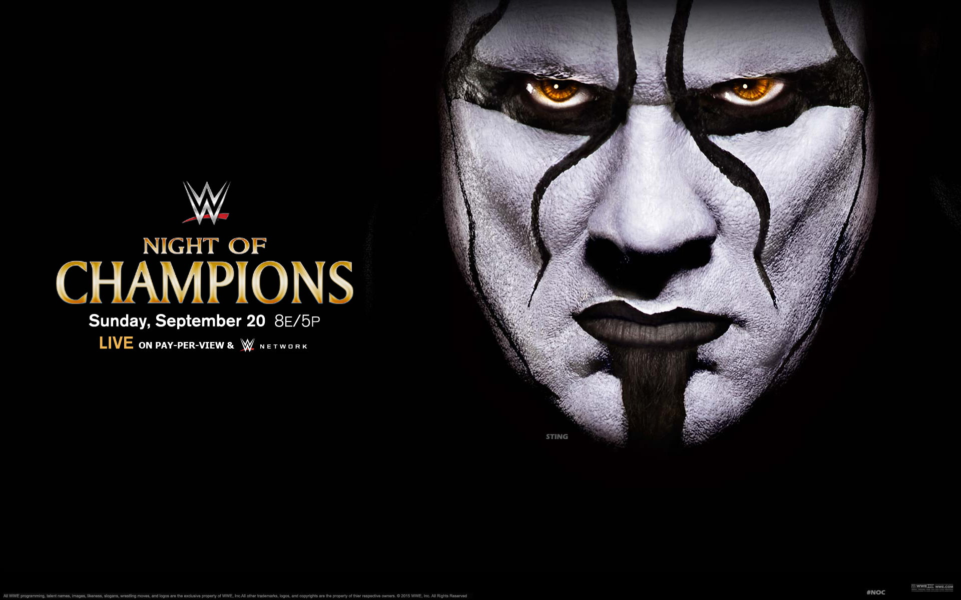 WWE Night of Champions ad HD wallpaper Wallpaper Flare