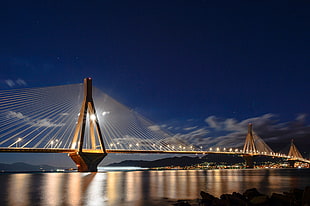 panoramic photography of bridge HD wallpaper
