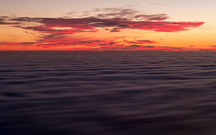 photo of ocean of clouds during datyime