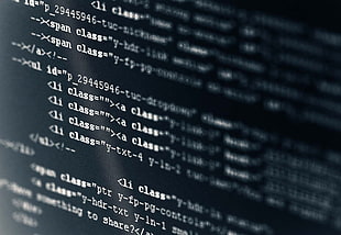 computer program code screengrab, syntax highlighting, code, HTML, computer