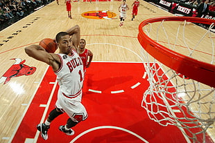 Derrick Rose, NBA, basketball, Chicago, Chicago Bulls HD wallpaper