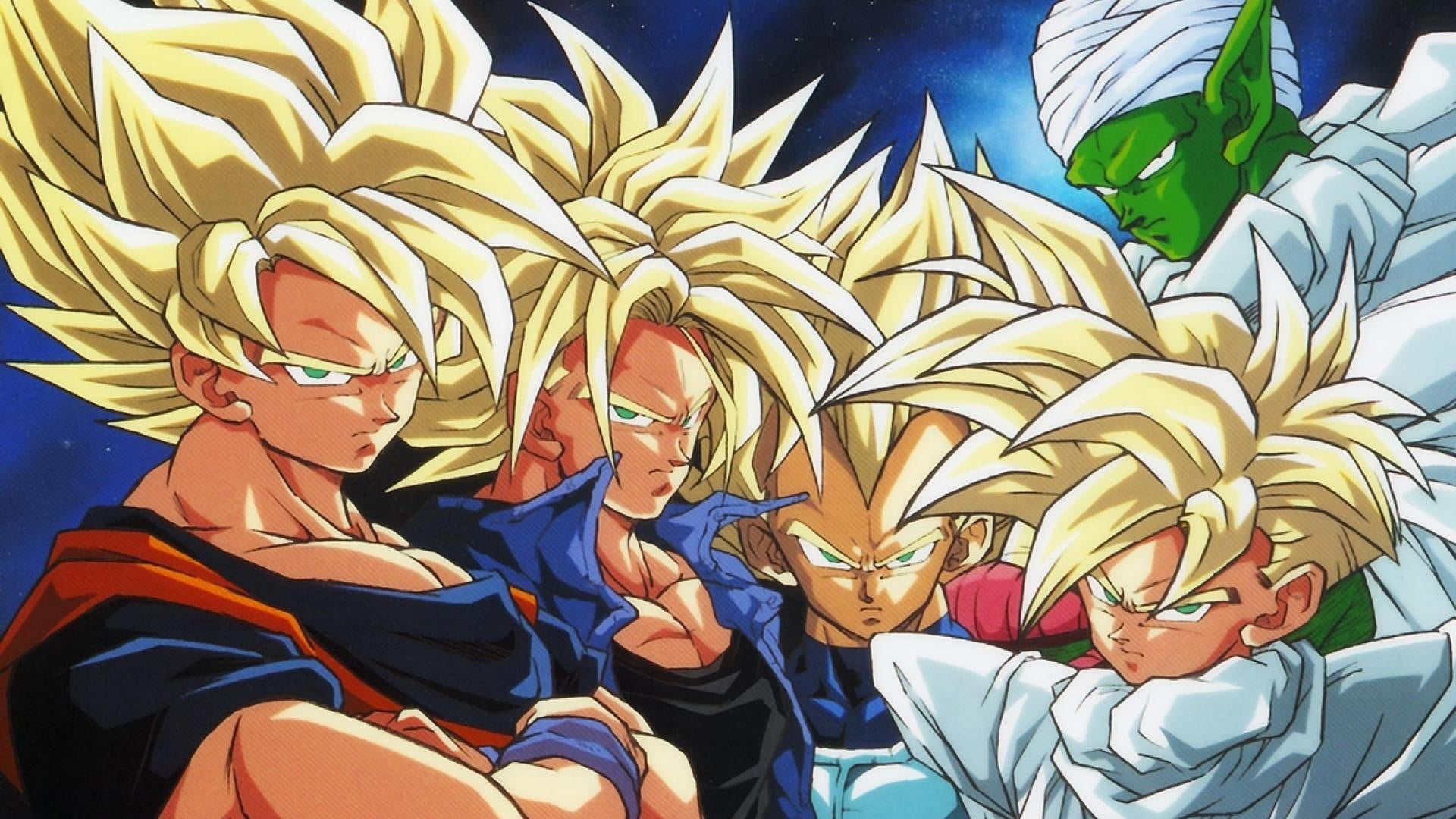 DragonBall Z character illustration