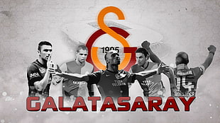 Galatasaray poster, Galatasaray S.K., soccer clubs, Didier Drogba 