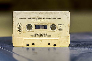 Kraftwerk cassette tape HD wallpaper
