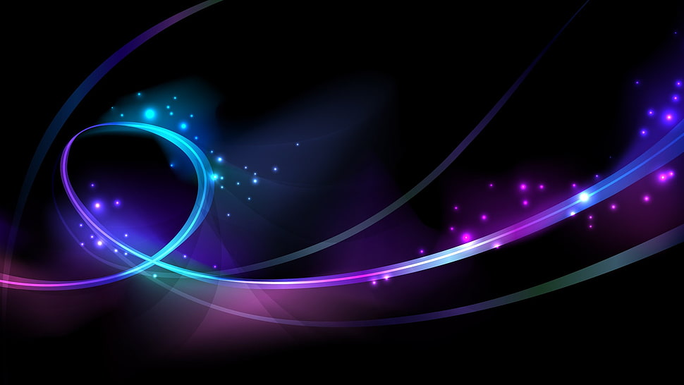purple light wallpaper, abstract HD wallpaper