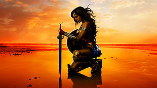 Gal Gadot as Wonder Woman wallpaper HD wallpaper