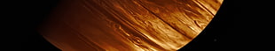 brown planet clip-art, space, planet