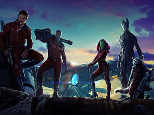 The Guardians of the Galaxy movie HD wallpaper