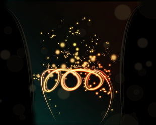photo of yellow lights