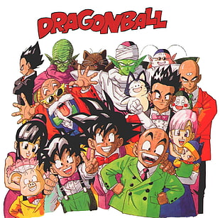 Dragonball illustration, Dragon Ball Z, anime HD wallpaper