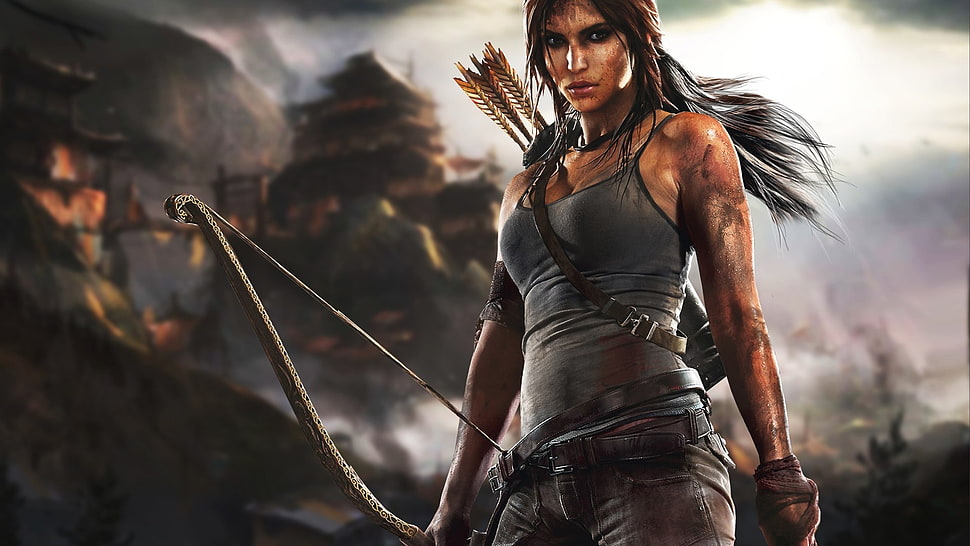 Lara Croft of Tomb Raider digital wallpaper, tomb raider 2013, Lara Croft, video games HD wallpaper