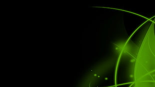 black and green wallpaper HD wallpaper