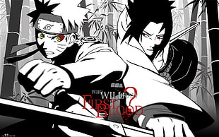 Naruto and Sasuke wallpaper