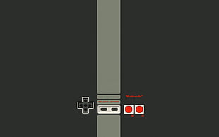 NES illustration, Nintendo, Nintendo Entertainment System
